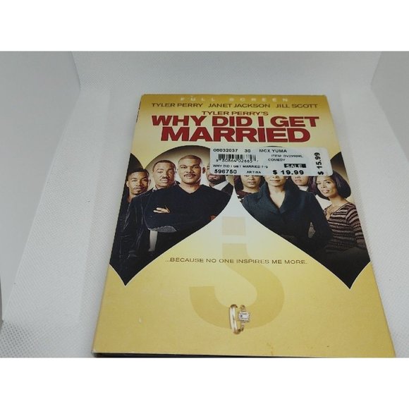 Tyler Perry's Why Did I Get Married? (Widescreen Edition) - DVD - VERY GOOD - Picture 1 of 6